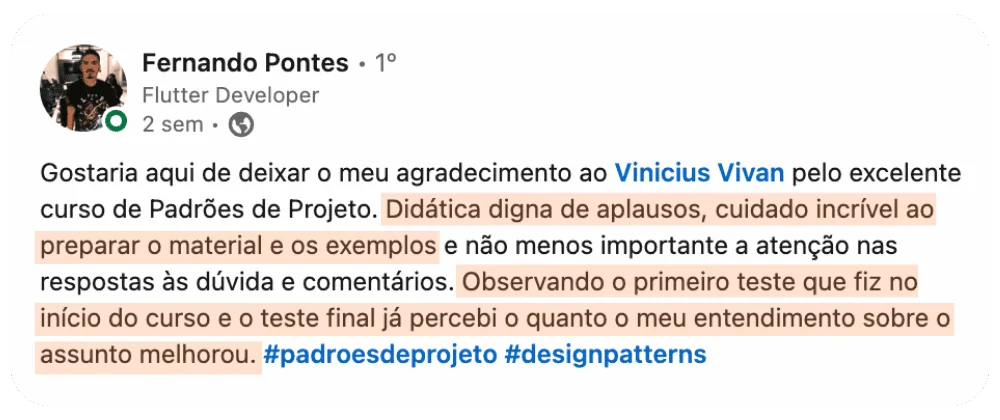 Depoimento Fernando